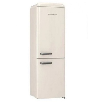 Lodówka wolnostojąca Gorenje ONRK619DC kremowa retro NoFrost wysyłka 24godz