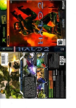 kultowa gra akcji na XBOX CLASSIC HALO 2 druga część dwójka UNIKAT