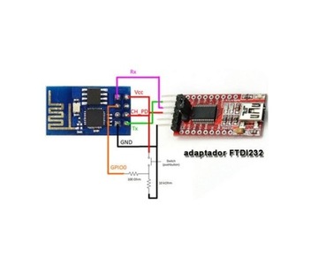 ESP8266 ESP-01 Сетевой модуль Wi-Fi