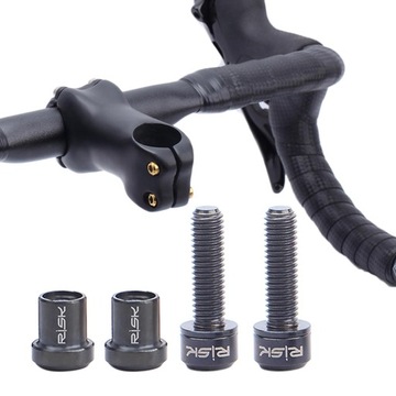 Гайка болта выноса велосипеда Черные винты.