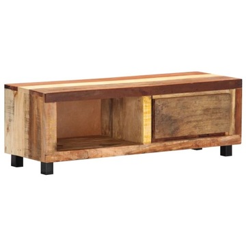 SZAFKA POD TV, 100X30X33 CM, LITE DREWNO ODZYSKANE