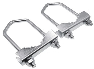 ЗАЖИМ для дымохода 5м + МАЧТА стальная 3м оцинкованная 300см