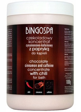 BINGOSPA 1000g czekoladowy koncentrat do kąpieli