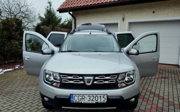 Dacia Duster I SUV Facelifting 1.2 TCe (Euro 6) 125KM 2016 Dacia Duster Filmik VIDEO Nawigacja Czujniki Parkowania Tempomat Komputer, zdjęcie 1