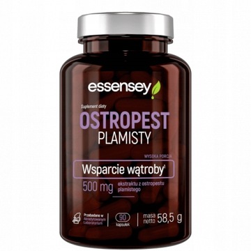 Essensey Ostropest Plamisty Wątroba Detox 90kap