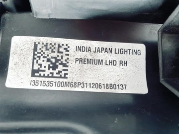 SUZUKI BALENO 2 II 16R+ PRAVÁ SVĚTLO PŘEDNÍ XENON LED ORIG EU !
