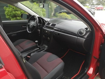 Mazda 3 I Hatchback 1.6 MZR 105KM 2006 Mazda 3 1,6 DOHC 105KM Klimatronk Isofix Halogeny, zdjęcie 18