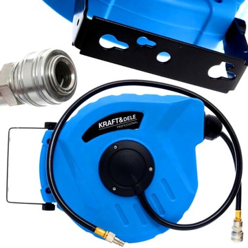 ПНЕВМАТИЧЕСКИЙ ШЛАНГ, НАКАТАННЫЙ НА КАТУШКЕ, ПВХ, 10 м.