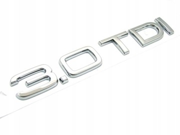 Oryg nowy znaczek emblemat Audi 3.0 TDI A6 A8 Q7