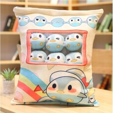 ПОДУШКА-ПУДИНГ С УЗОРАМИ БРОСАЮЩИХ ТАСЛИНОВ