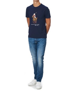 POLO RALPH LAUREN Polo Pony Bear T-Shirt Custom Slim Fit M