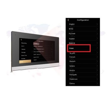7-дюймовый сенсорный экран TUYA Video WIFI Домашняя система внутренней связи
