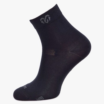 Skarpety sportowe trekkingowe 40% wełny merino merynos czarne 34-37