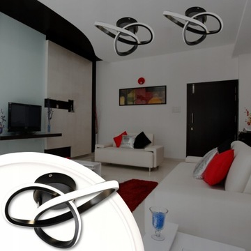 ПОТОЛОЧНЫЙ СВЕТИЛЬНИК ПОДВЕСНОЙ СВЕТОДИОДНЫЙ ЛЕНТА 28ВТ СОВРЕМЕННЫЙ 3 ЦВЕТА СОВРЕМЕННЫЙ