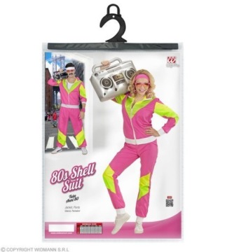 СПОРТИВНЫЙ КОСТЮМ 1980-х СПОРТИВНЫЙ КОСТЮМ СПОРТСМЕН, РОЗОВЫЙ L