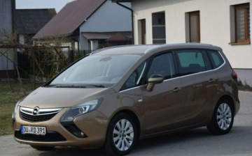 Opel Zafira C Tourer 1.4 Turbo ECOTEC 120KM 2014 Opel Zafira 1.4TB 2014r Navi PDC Brazowy Metalik Sprowadzony Oplacony, zdjęcie 3
