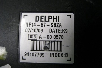 SENZOR ALARMU MAZDA CX-7 (ER) NF1467SBZA 2010