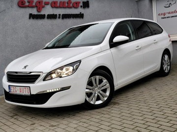 Peugeot 308 II SW 1.6 BlueHDi 120KM 2016 Peugeot 308 serwis wyposażenie zadbany Gwarancja