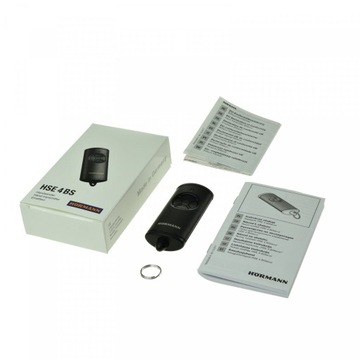 Pilot Hormann HSE 4 BS — BiSecur — матовый черный