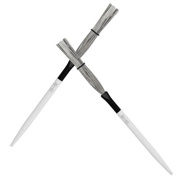 БЕЛАЯ ЩЕТКА С ДВОЙНОЙ ГОЛОВКОЙ