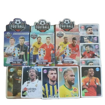 KARTY KOLEKCJONERSKIE 30szt Piłkarzy EURO 2024 nowe wzory