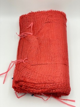 Сетчатый мешок RASZLOWY BAG 50x80cm 30kg RED 100 pieces VEGETABLE Mesh Bag