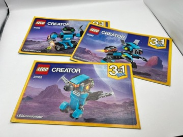LEGO 31062 Creator Робот-исследователь 3 в 1