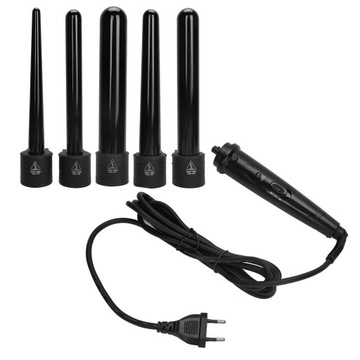 Щипцы для завивки со светодиодной подсветкой 5 в 1 Регулируемая температура