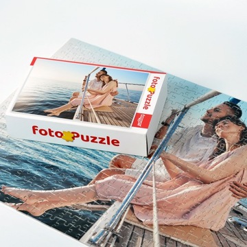 Фотопазл из фотографии, 500 деталей. с подарочной коробкой и собственной текстовой печатью