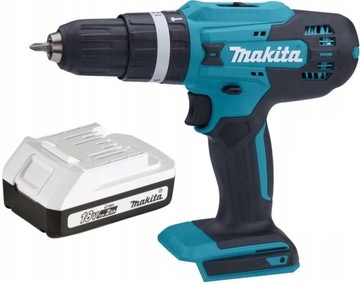 MAKITA HP488D WKRĘTARKA WIERTARKA UDAROWA 42Nm + AKUMULATOR BL1820G 2Ah 18V