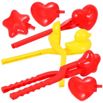 3шт зажимы для снежков зимняя уличная игрушка