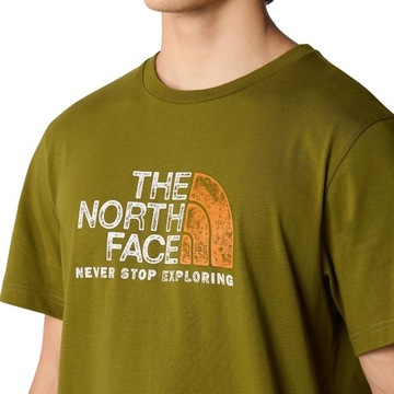 The North Face T-Shirt Rust 2 Rozmiar L Zielony - NF0A87NWPIB