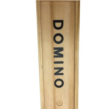 ИГРА «ДОМИНО ВЕЧЕРИНКИ», ДЕРЕВЯННАЯ, 28 ЭЛЕМЕНТОВ