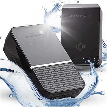 DZWONEK BEZPRZEWODOWY WODOODPORNY DO DRZWI FURTKI ZEWNĘTRZNY 260M IP44 B5