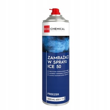 ICE 50 FREEZER Zamrażacz w sprayu do metalu i innych powierzchn Ecochemical