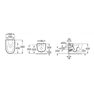 КОМПЛЕКТ ДЛЯ СКРЫТОГО МОНТАЖА ROCA DUPLO ONE A893104500