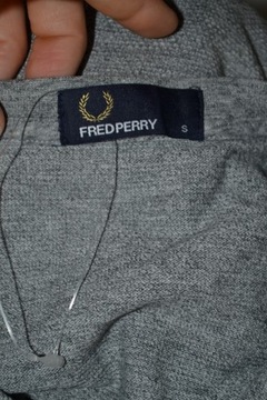 FRED PERRY Oryginalna Bluza Męska S