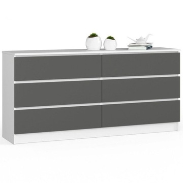 KOMODA SZAFKA MEBLE do SALONU SYPIALNI 160x40x77cm