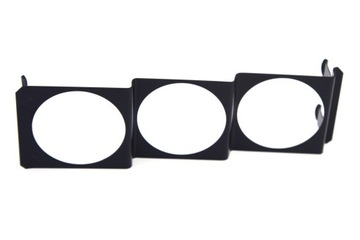 OBUDOWA 3x52 RAMKA W RADIO ALUMINIOWA - AUTOGAUGE