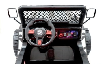 Электромобиль для мальчика. Машинка с аккумулятором S618 EVA Черный.