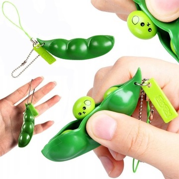 FASOLKA BRELOK BRELOCZEK PUSH BUBBLE GROSZEK POP TOY ZABAWKA ANTYSTRESOWA