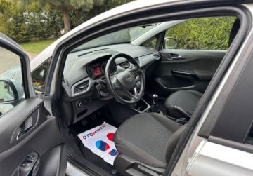 Opel Corsa E Hatchback 3d 1.2 Twinport 70KM 2015 Opel Corsa 1,2 70KM Pdc Podgrzewane fotele CLIMA Bezwypadkowy Serwis 1.2, zdjęcie 10