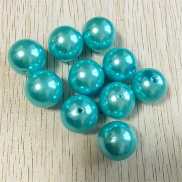 Новое поступление! Массивные круглые акриловые бусины с искусственным жемчугом 8–20 мм для
