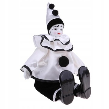 38cm Porcelain Dolls Clown For Kids Birthday Gifts
