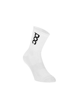SKARPETY POC Essential Road SHORT Sock L 43-45 HYDROGEN WHITE BIAŁE