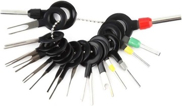 НАБОР КЛЮЧЕЙ-ЭКСТРАКТОРОВ ДЛЯ ДЕМОНТАЖА ШТЫРЕВ РАЗЪЕМОВ, 18 шт.