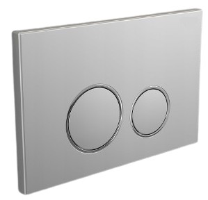 PRZYCISK WC ONYX CHROM MAT DO SPŁUCZKA STELAŻ WC GEBERIT UP320 SIGMA SLIM