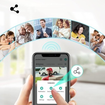 BEZPRZEWODOWY DZWONEK DO DRZWI, DZWONEK DO DRZWI WIDEO, NOKTOWIZOR, IP65