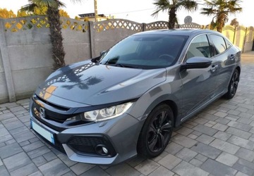 Honda Civic X Hatchback 5d 1.0 VTEC Turbo 129KM 2018 Honda Civic Honda Civic 1.0 i-VTEC Turbo Executive Premium Benzyna 129KM