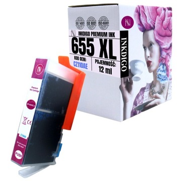 Tusz zamiennik 655 XL do HP DeskJet Advantage 3525